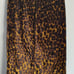 Masscob Silk Velvet Leopard Print Skirt size tag 38