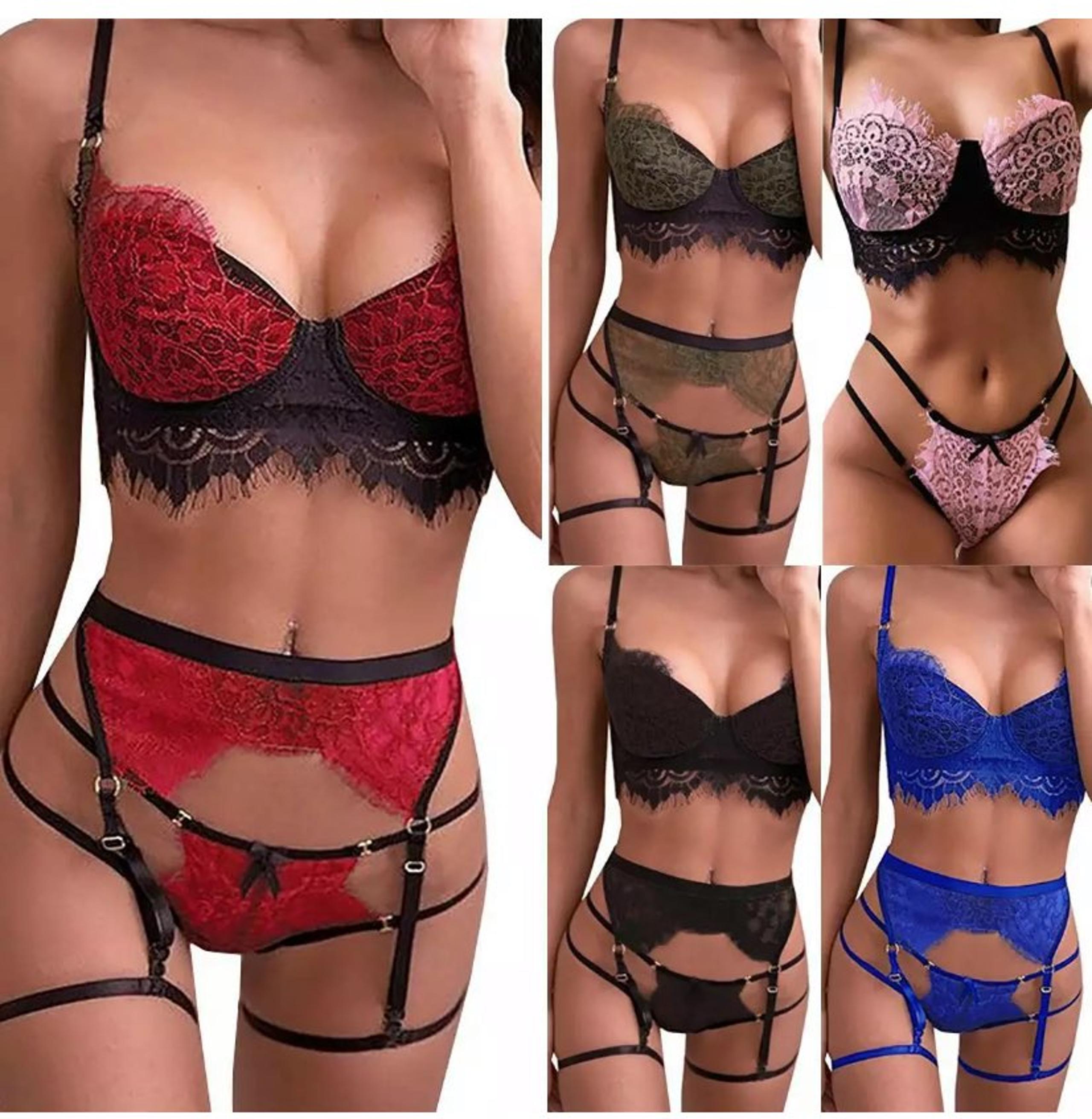 3pcs lingerie sets
