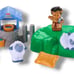 Fisher Price Little People CHRISTMAS NATIVITY SHEPHERDS GIFT COLLECTIBLE TOY
