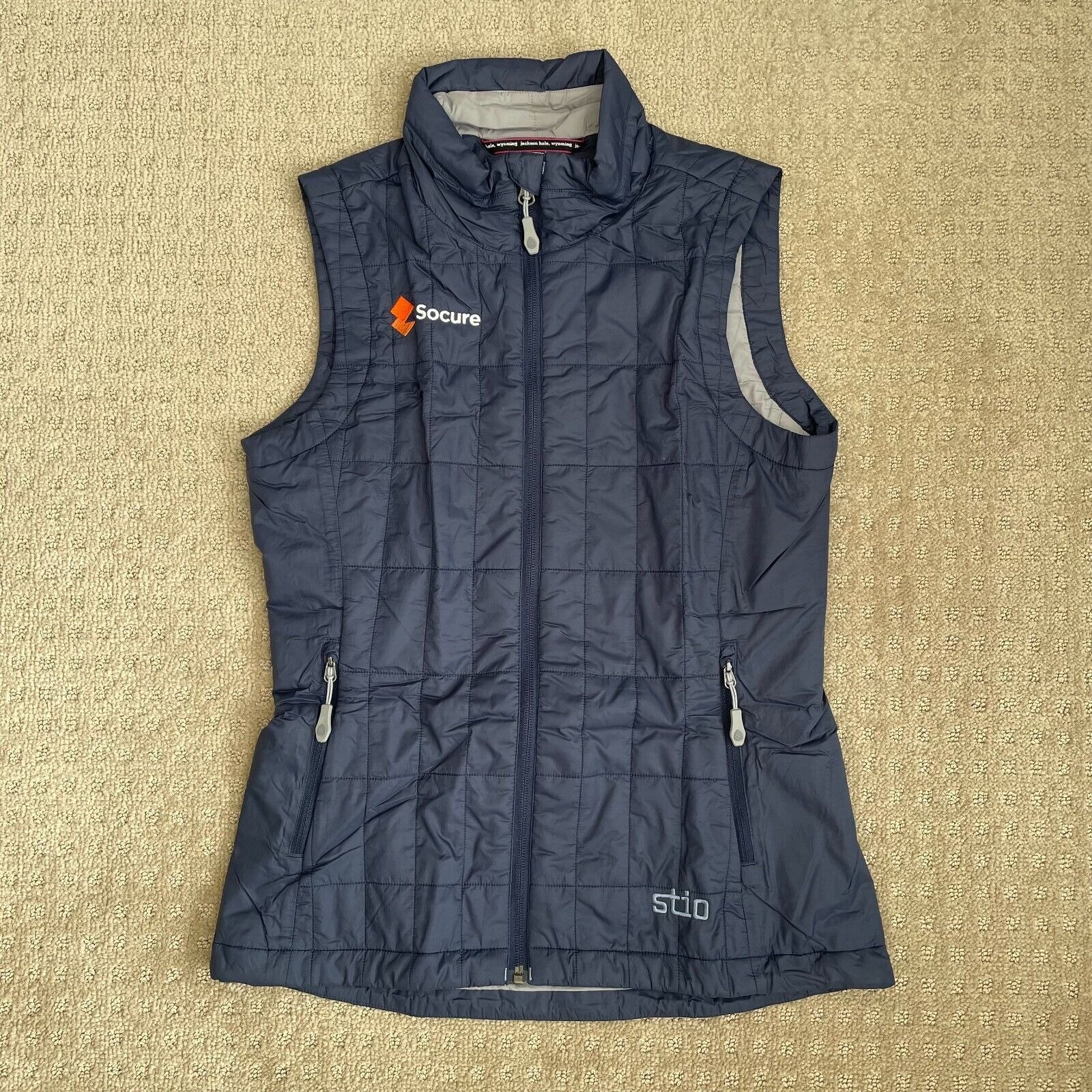 Stio Azura Insulated Vest Women XS Mountain Shadow Quilted Primaloft NWOT 175
