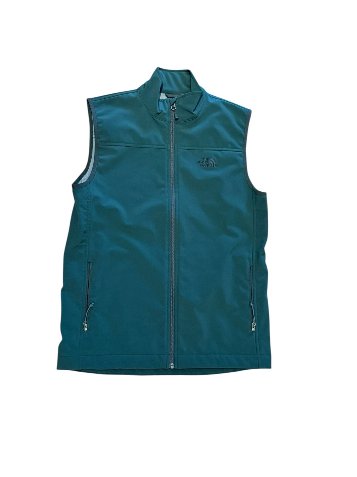 The North Face Mens Size Small Dark Green Full Zip Vest