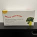 Brocc Your Body Mini Round Ceramic Cocotte Set Green and White Lids NEW IN BOX