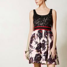 Anthropologie Peter Som Dress X Made In Kind Brushstroke Blossom Has Pockets