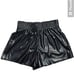 RAMY BROOK***Skylar Black Leather Shorts**Small**295