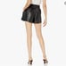 RAMY BROOK***Skylar Black Leather Shorts**Small**295