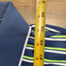 G/Fore Polo Shirt Mens Large Tech Pique Striped Green Blue Golf Performance NWT
