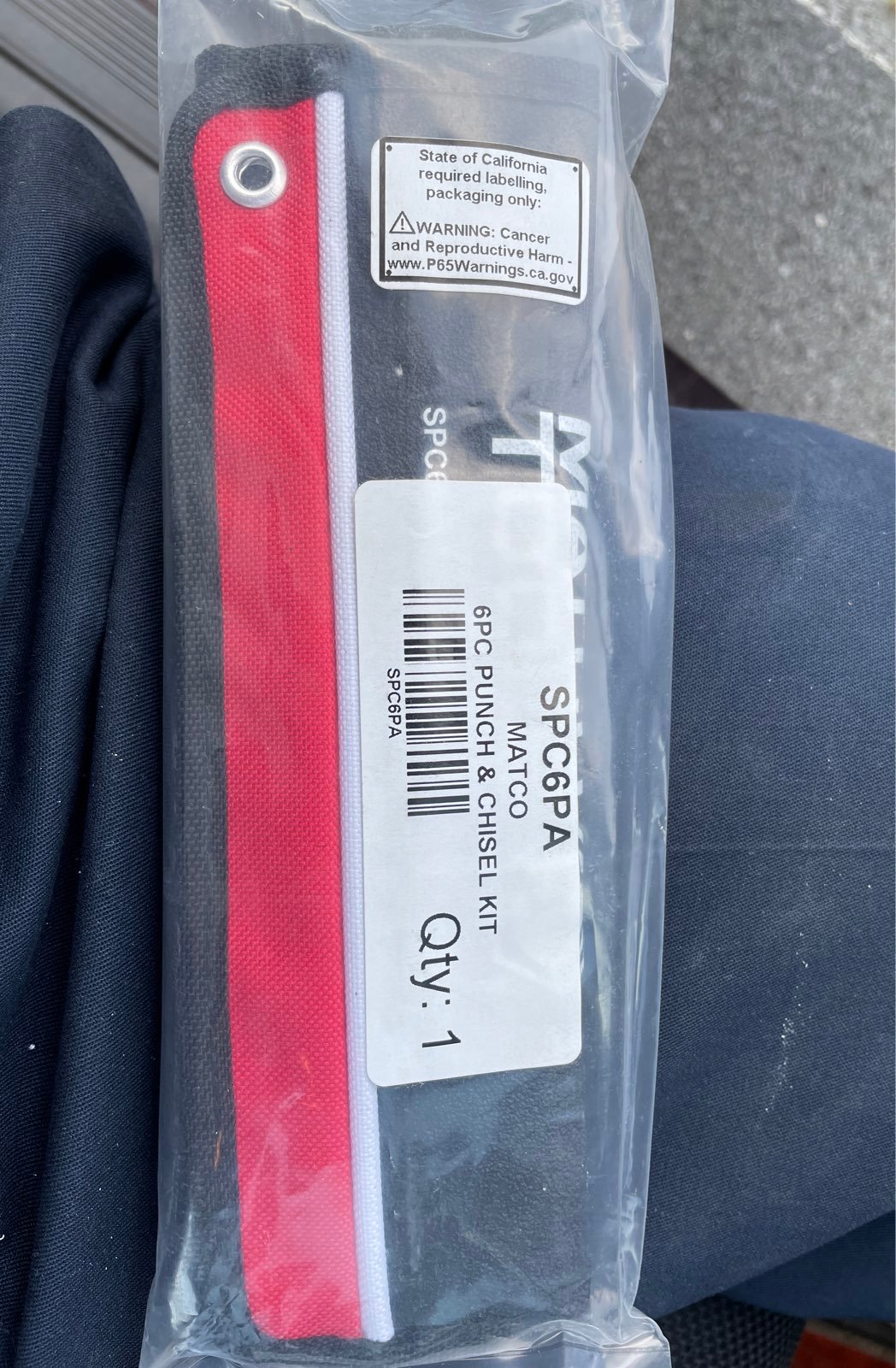 Brand New Matco Tools 6pc Punch & Chisel