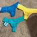 Set of 5 Thongs Underwear NWT Rampage Small
