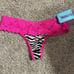 Set of 5 Thongs Underwear NWT Rampage Small