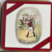Antique Johnny Walker Red Coasters NEW in Box Set of 6