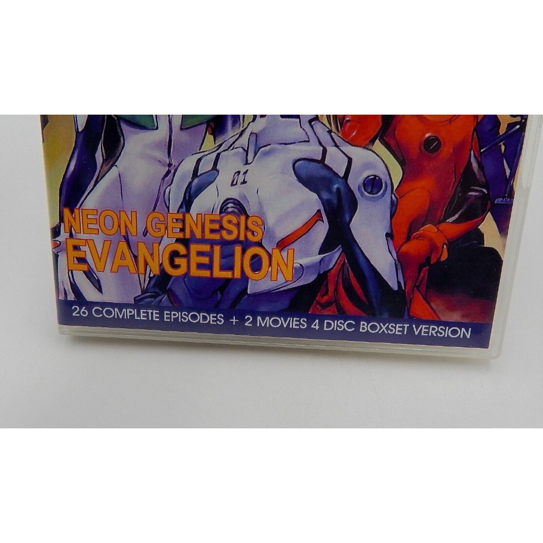 Neon Genesis Evangelion 4 DVD SET Episodes 1-26 And 2 Movies