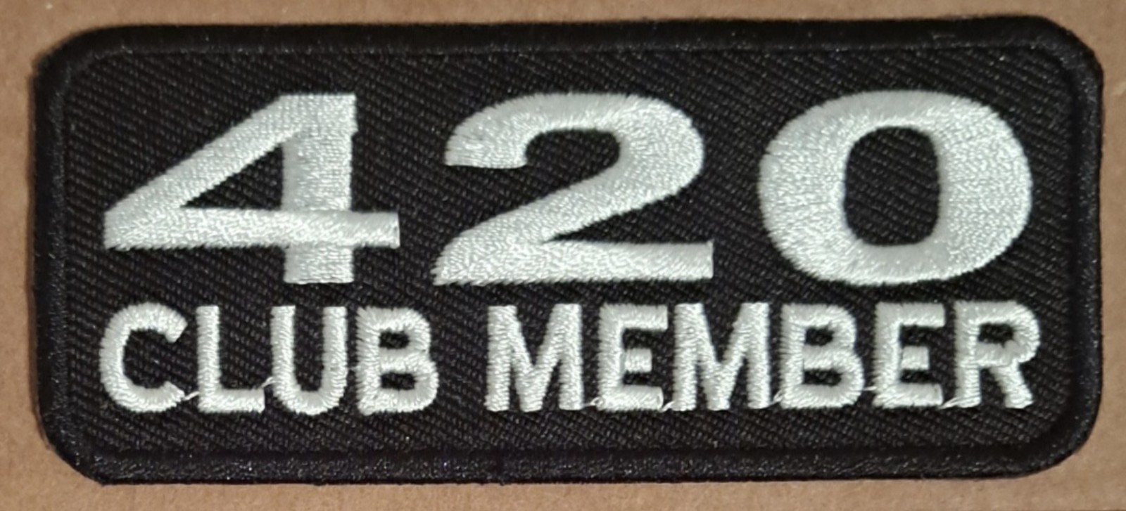 420 Club Member embroidered Iron on patch 6 pcs.