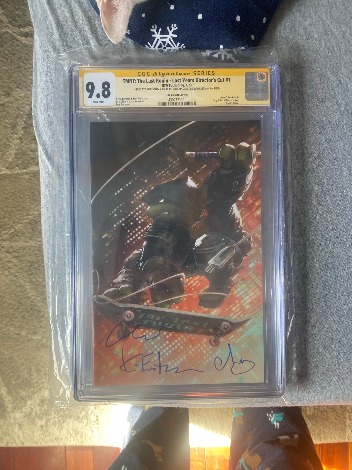 9 .8 CGC TMNT: The Last Ronin - Lost Years Director’s Cut #1