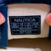 NWT NAUTICA CANDLER INDIGO TIE DYE CANVAS SLIP ON SHOES MENS SIZE 11