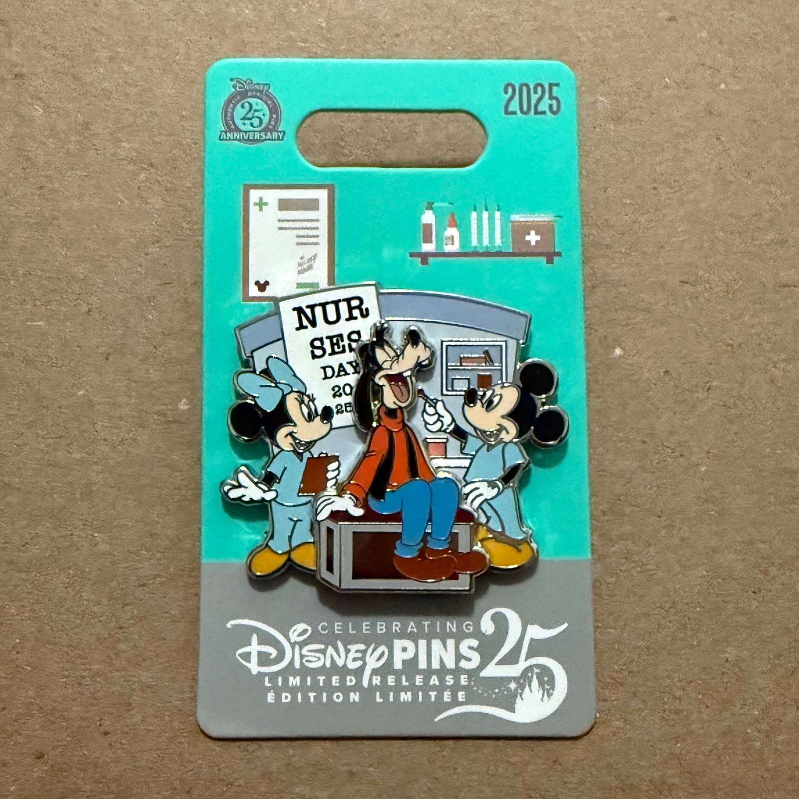 Disney Nurses Day Pin 2025 Limited Edition