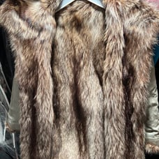 genuine fur coat