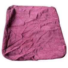 Cushion Ssat and Back Cover Plush Velour Upholstery Fabric lot of 12