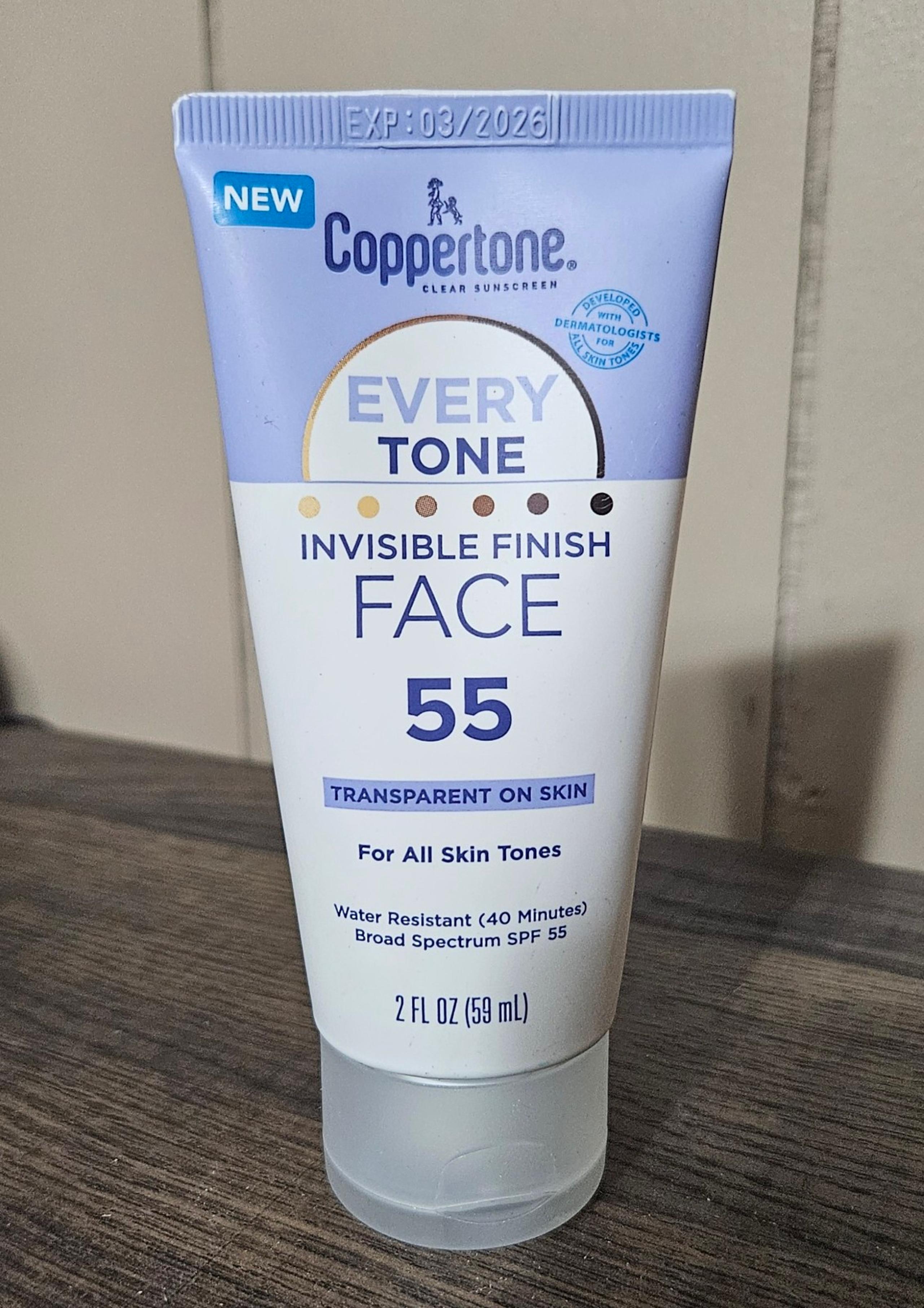 Coppertone sunscreen