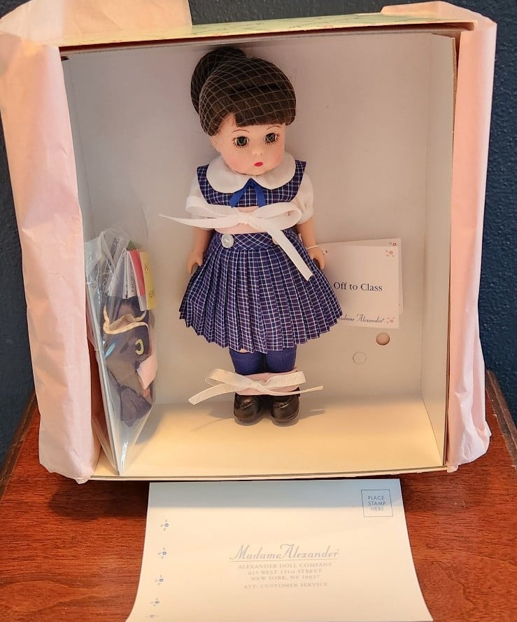 Madame Alexander Off to Class Doll