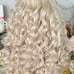 White Blonde Lace Front Wig