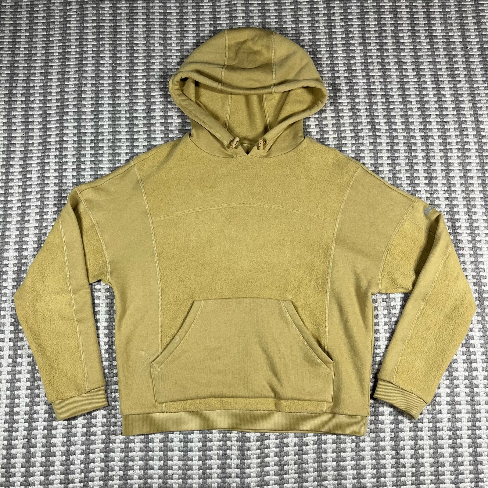 Alo Yoga Tan Pullover Hoodie Women’s Sz Small Preowned