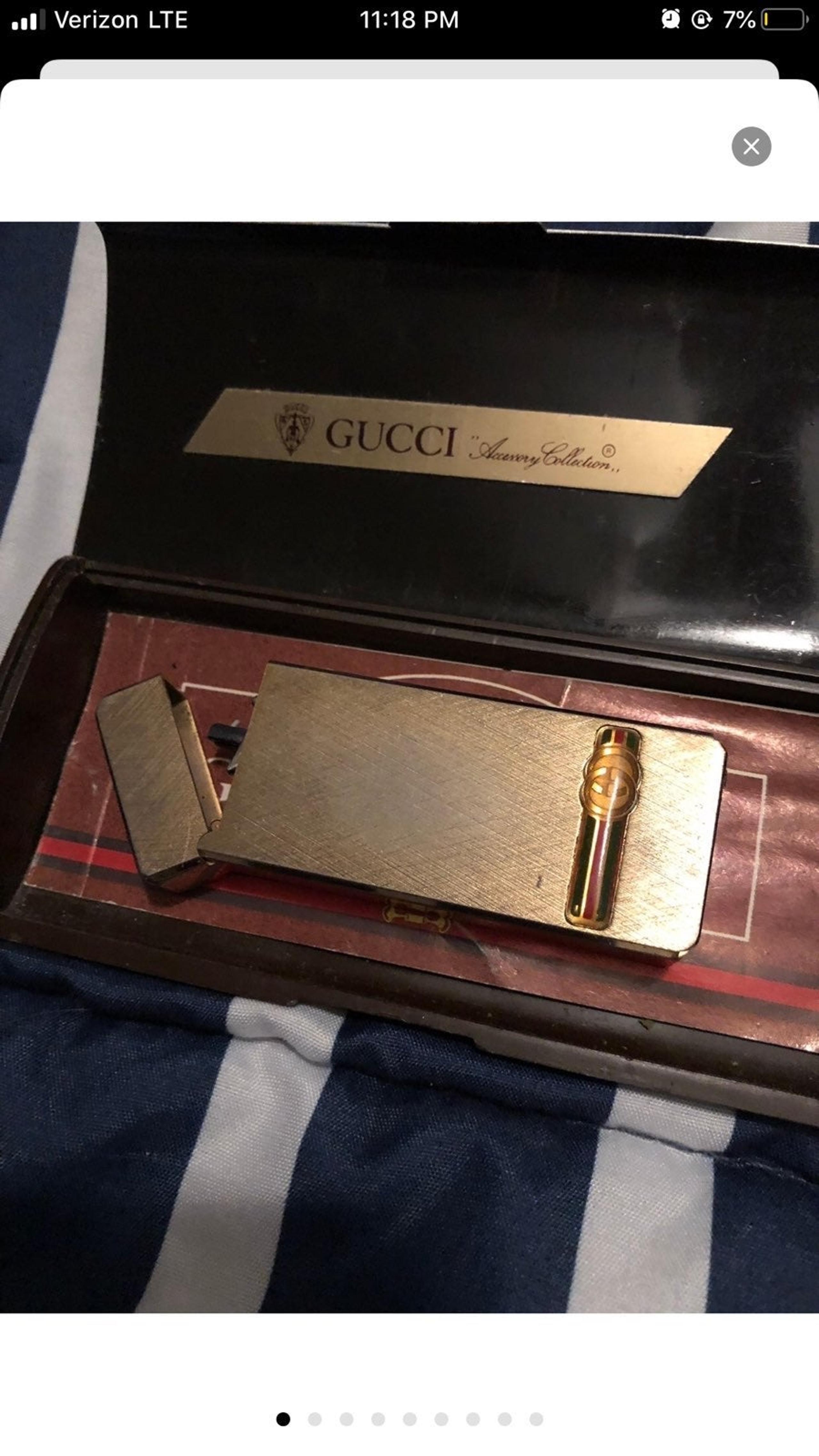 1983 gucci lighter BROKEN