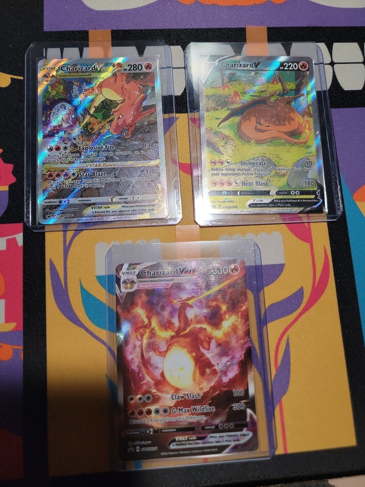 Pokemon Charizard SWSH Promo (all 3)