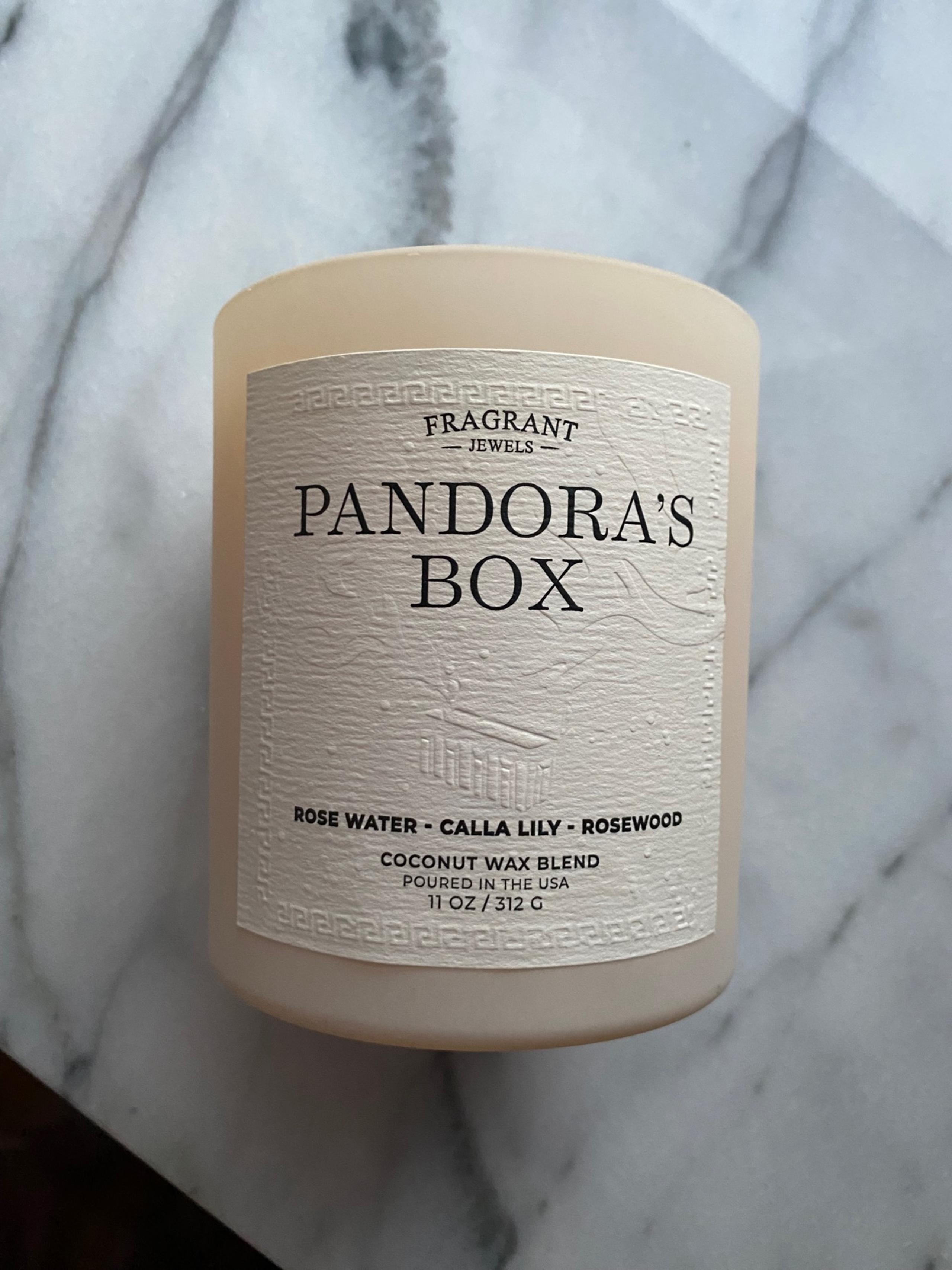 Fragrant Jewels Pandora’s box candle