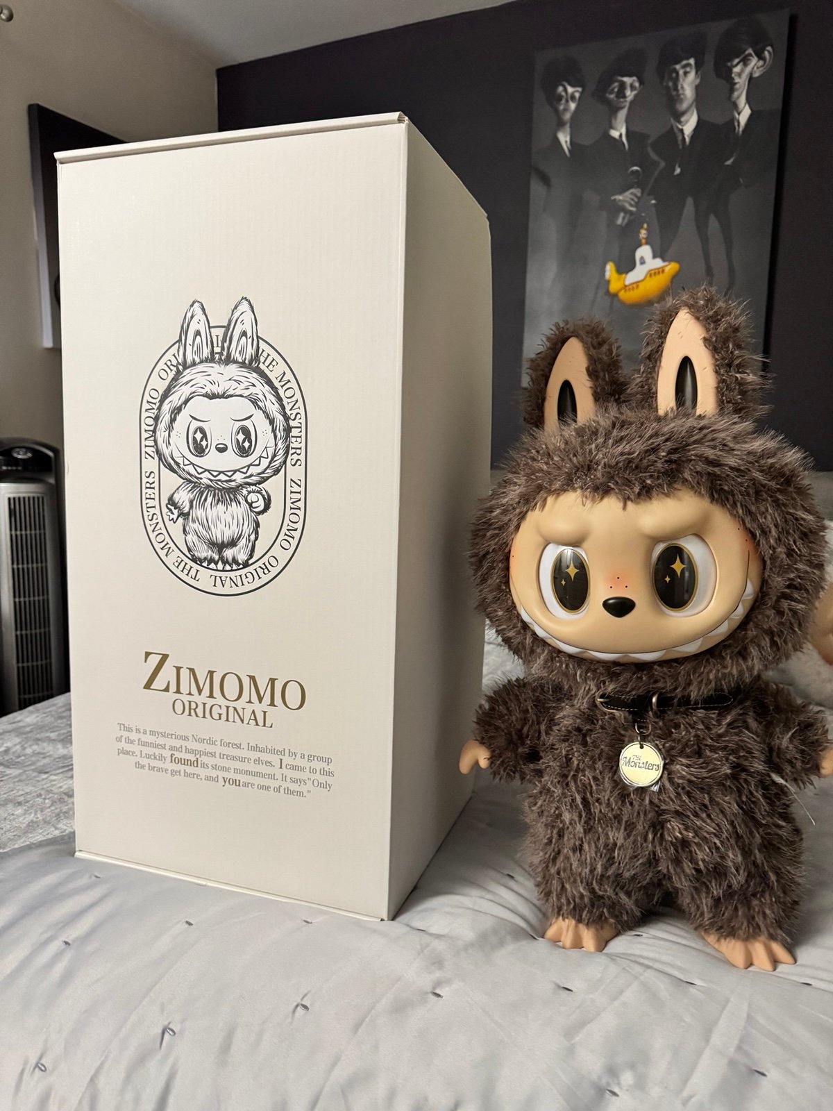POP MART ZIMOMO THE MONSTERS I FOUND YOU 58cm Original Vinyl