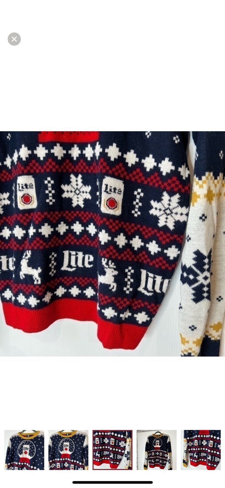 miller lite sweaters