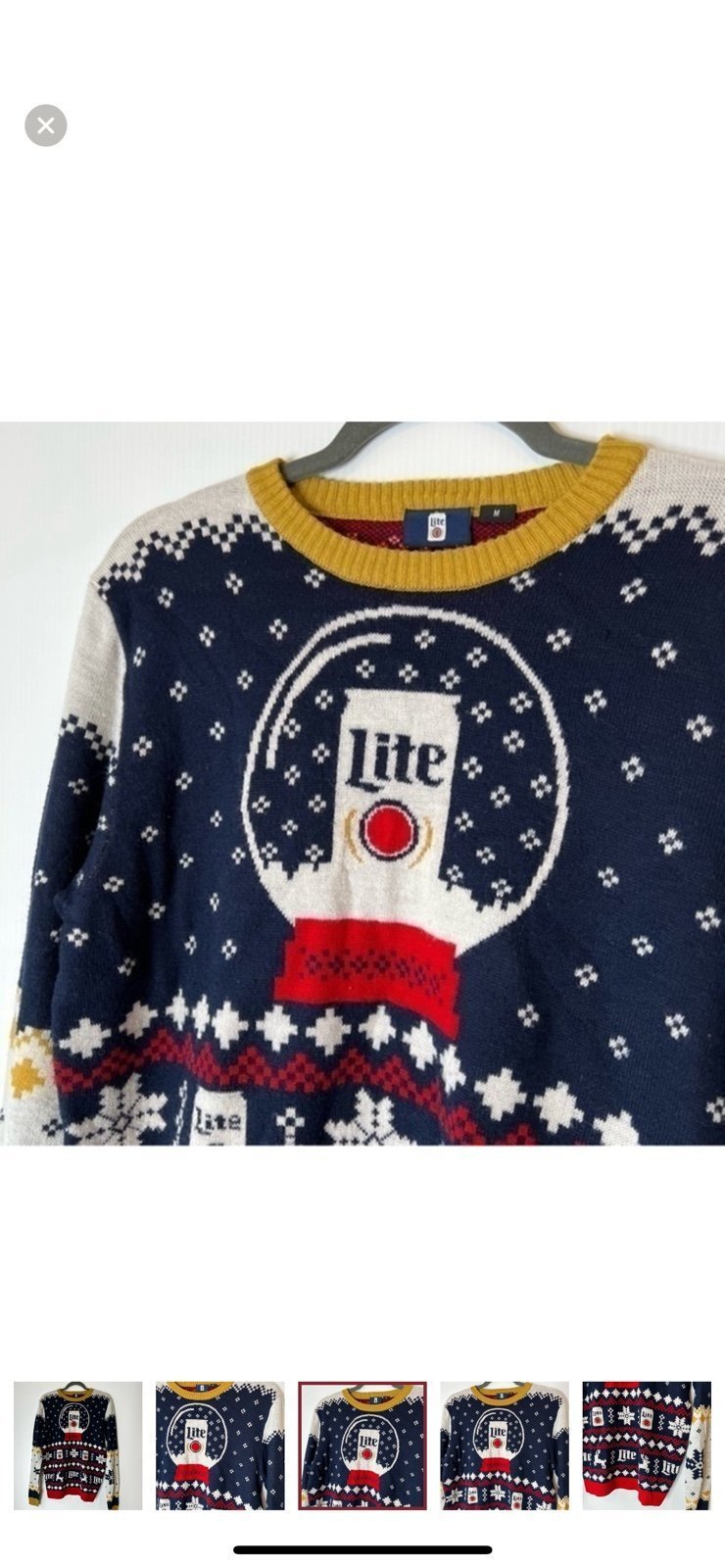 miller lite ugly sweaters