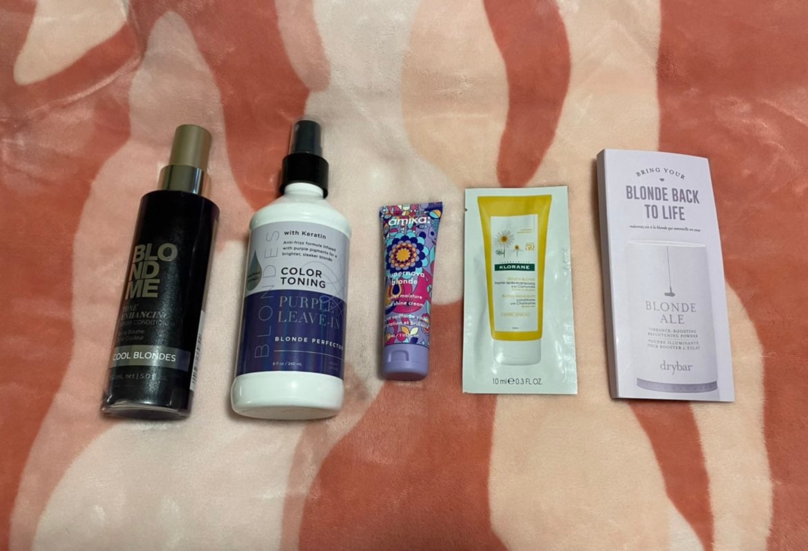 Awesome Blonde Hair Bundle - River Lynne, Schwarzkopt, Amika, Drybar