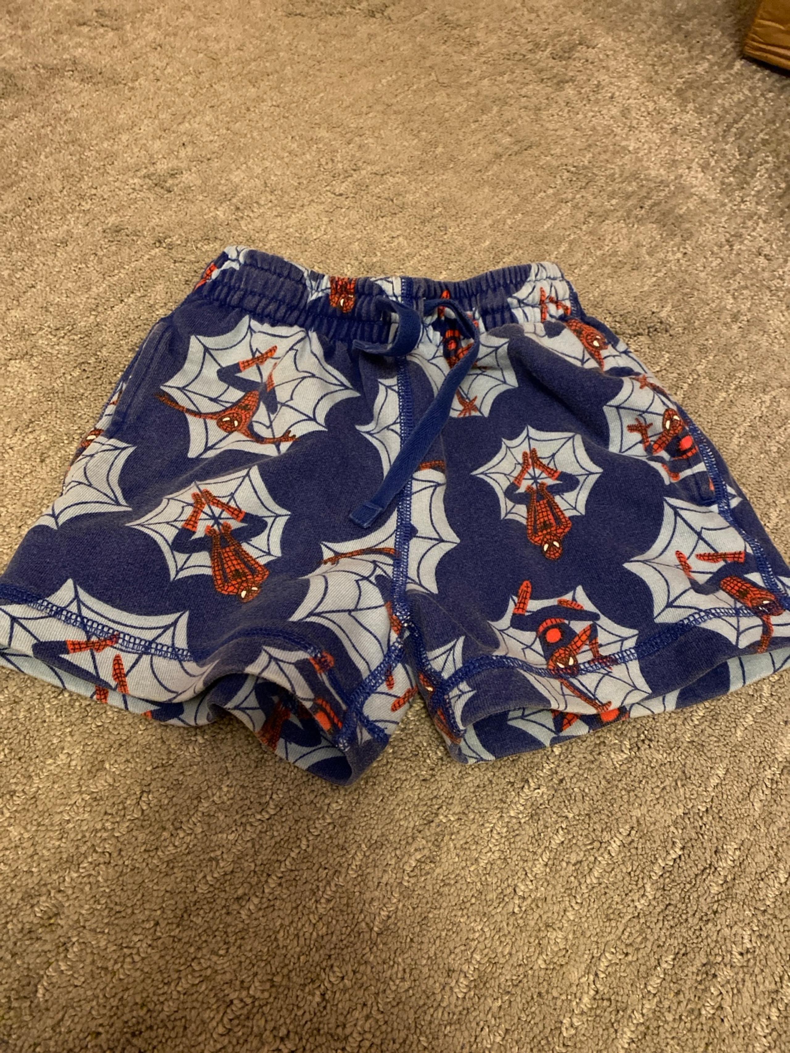 Hanna Andersson Spider-Man sweat shorts