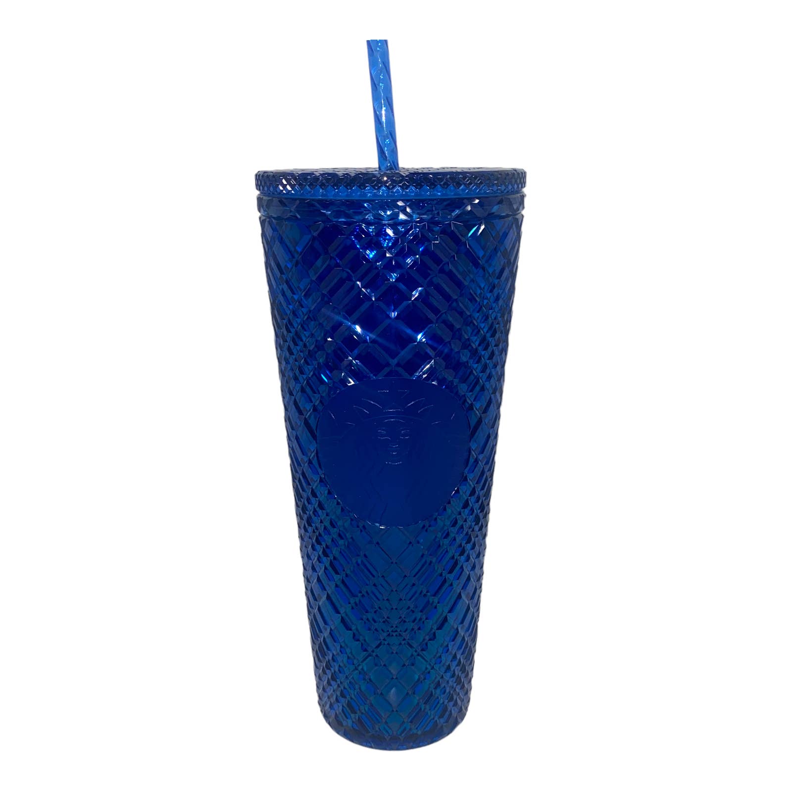 *new* Starbucks Holiday 2022 Azul Jeweled Cold Cup Tumbler Blue 24oz