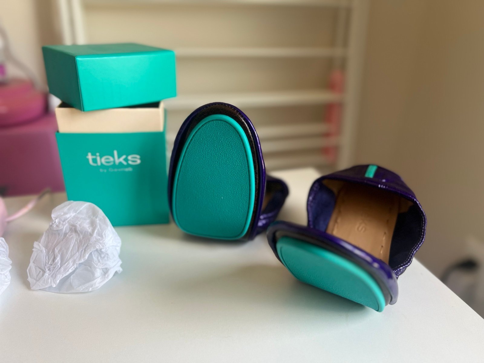 Purple Diamond Tieks BRAND NEW