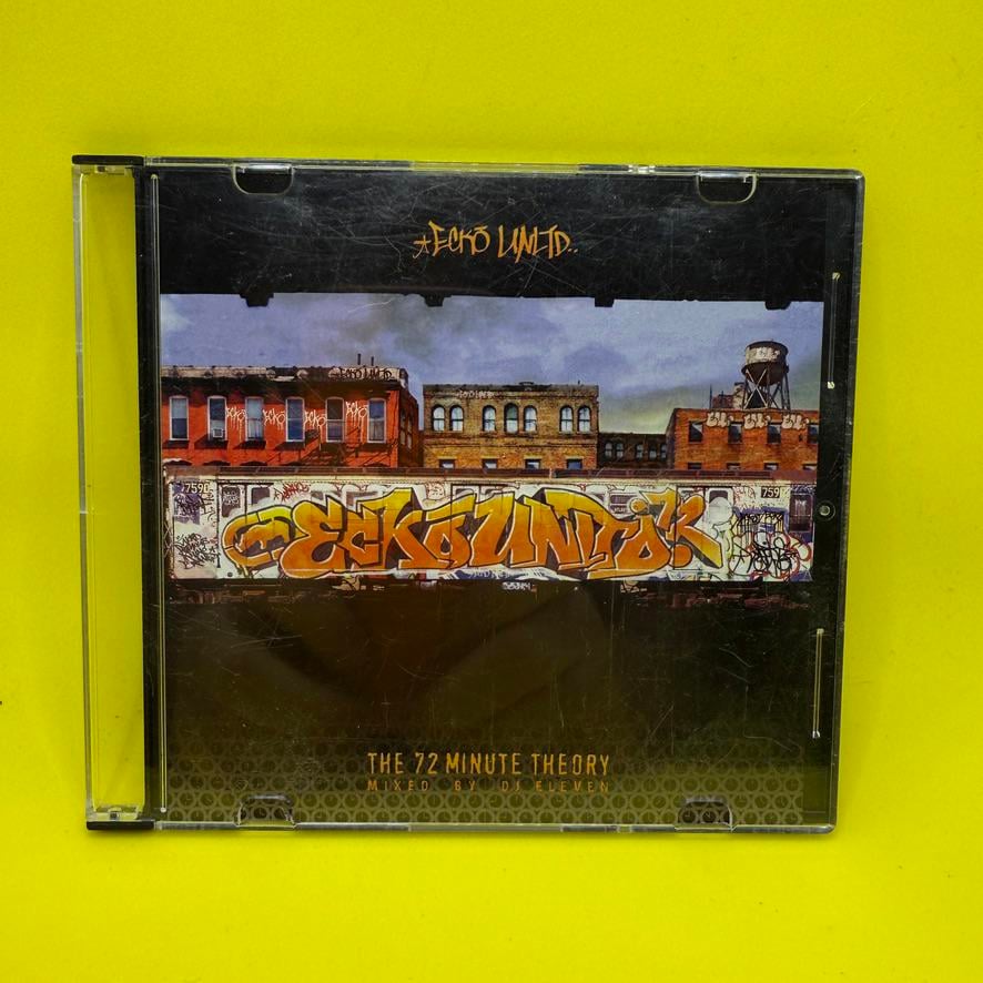 Ultra Rare Y2K Ecko Unltd The 72 Minute Theory By DJ Eleven Hip Hop Promo