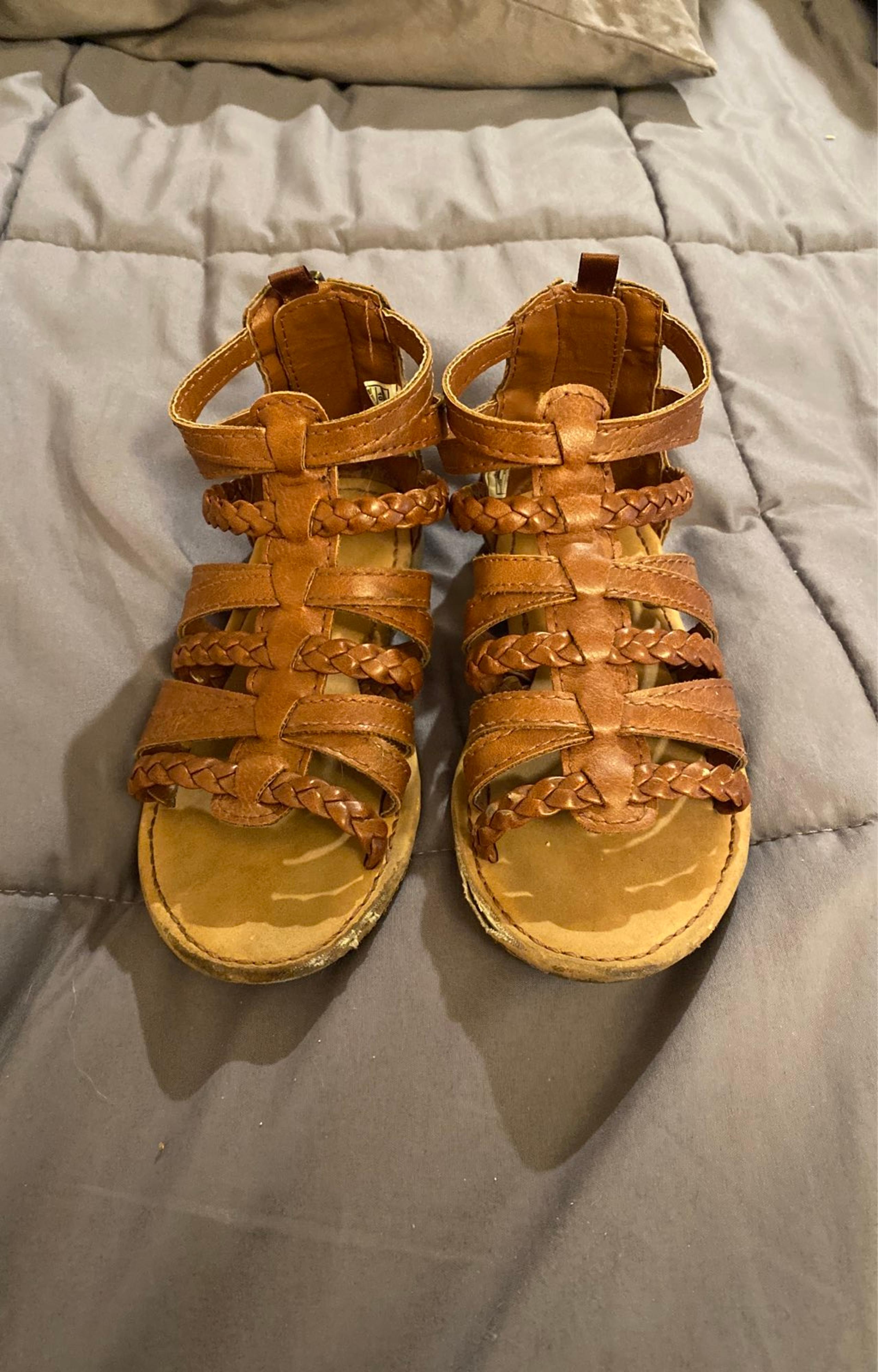 Carters size 10 gladiator sandals