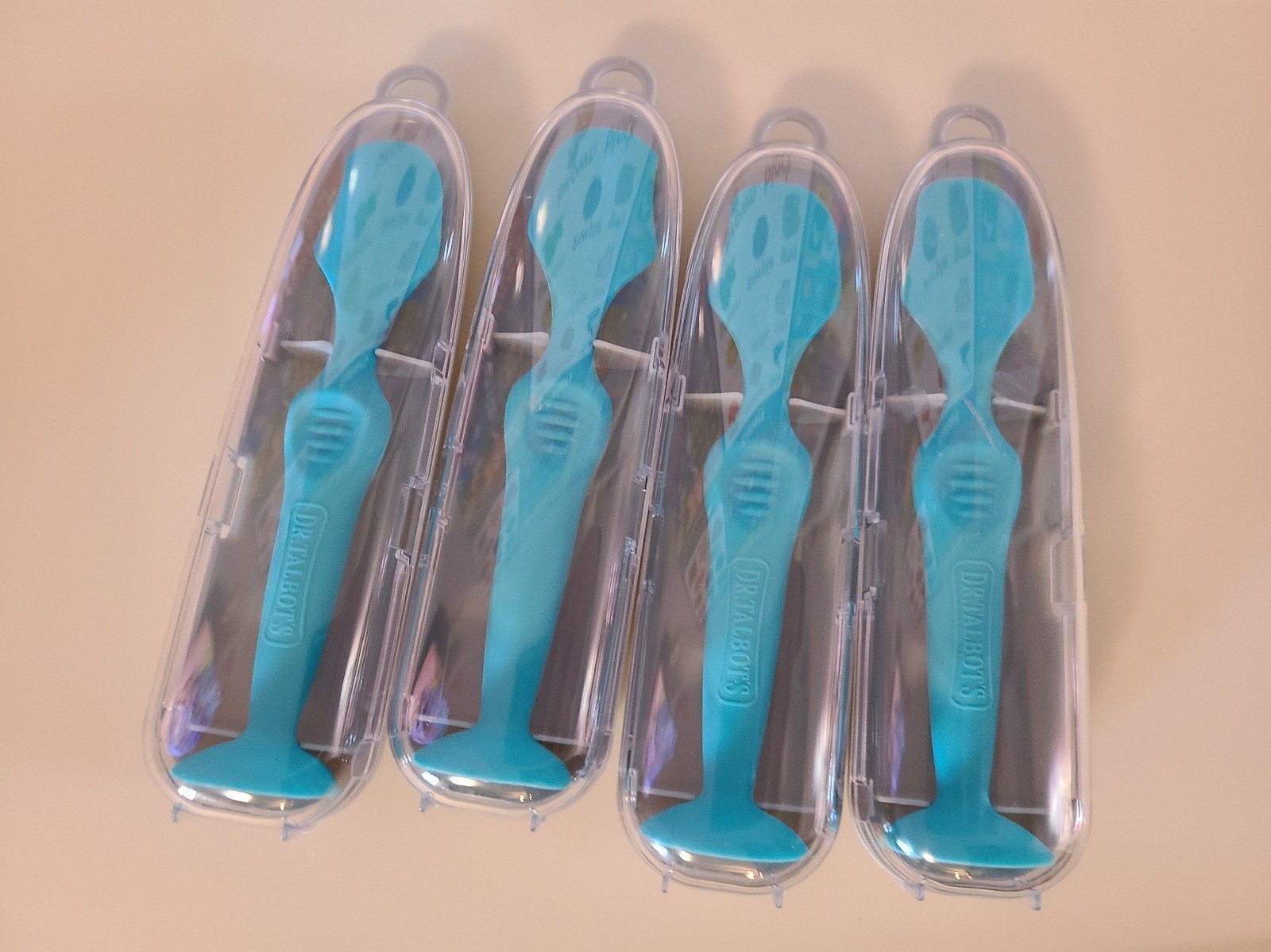 Dr. Talbot's Diaper Cream Brush for Babies - 4 Pack Applicators & Cases