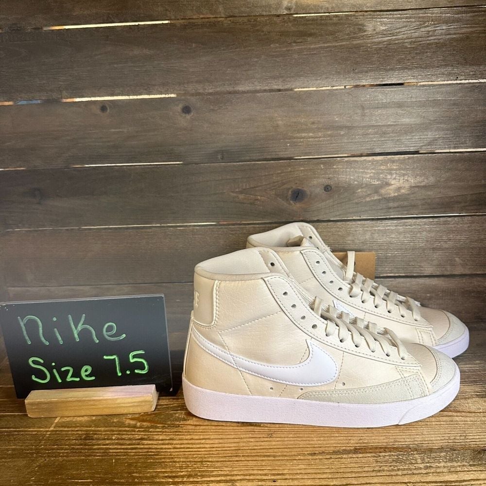 New Womens Nike Blazer Vintage Mid 77 Next Nature Leather Shoes Sneakers 7.5