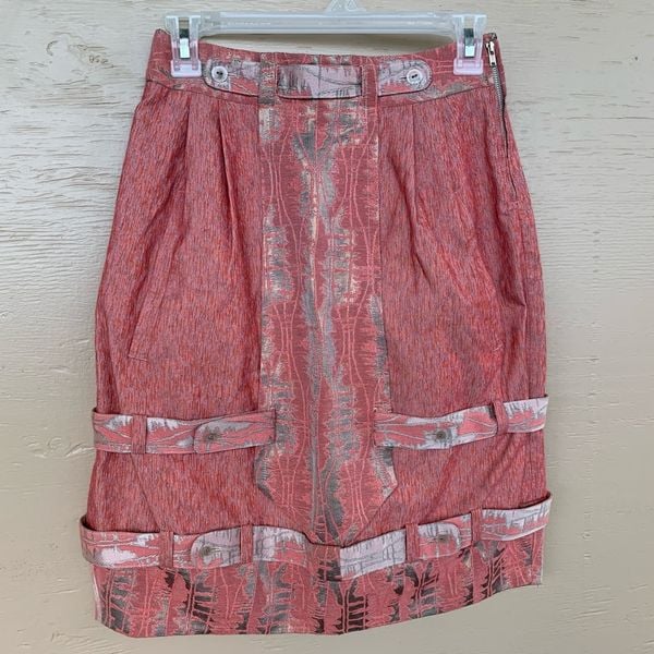 MAYLE Pink and Silver Constantinople Skirt (NWT)