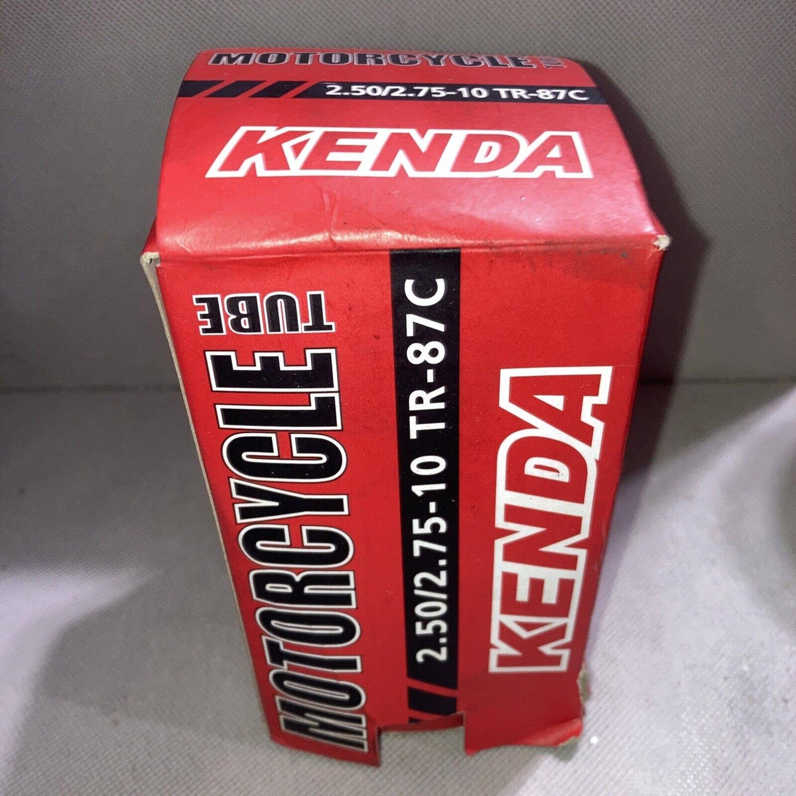 Kenda Motorcycle Tire Inner Tube 2.50/2.75-10 TR-87C 136-75 with box wear