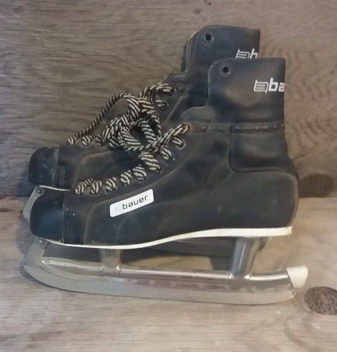 Vintage Bauer Ice Hocky Skates NHL