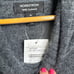 NORDSTROM Women's XL Dark Grey 100% Cashmere Turtleneck Sweater NWT