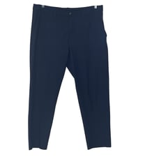 LULULEMON TECH FLAT FRONT CHINO BLUE MENS PANT SIZE 36
