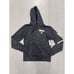 New Orleans Saints Womens Size Medium Full Zip NFL Official Hoodie Heather Black