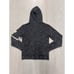 New Orleans Saints Womens Size Medium Full Zip NFL Official Hoodie Heather Black