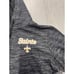 New Orleans Saints Womens Size Medium Full Zip NFL Official Hoodie Heather Black