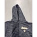 New Orleans Saints Womens Size Medium Full Zip NFL Official Hoodie Heather Black