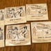 11X Vintage How It Began: The Book Match Matchbook Matches Advertising Camera,Au