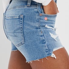 Size 8 American eagle midi shorts nwt